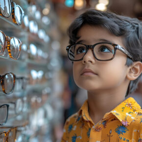 indian-boy-undergoing-eye-test-choosing-eyeglasses-optics-store-with-optometrist-assistance_209190-250424 